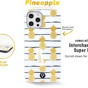 Pineapple Matte Loopy Original - iPhone 12 Pro Max (6.7" Screen)